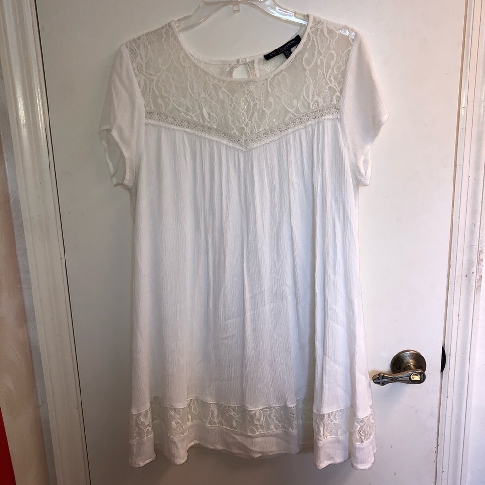 Flowy White Dress